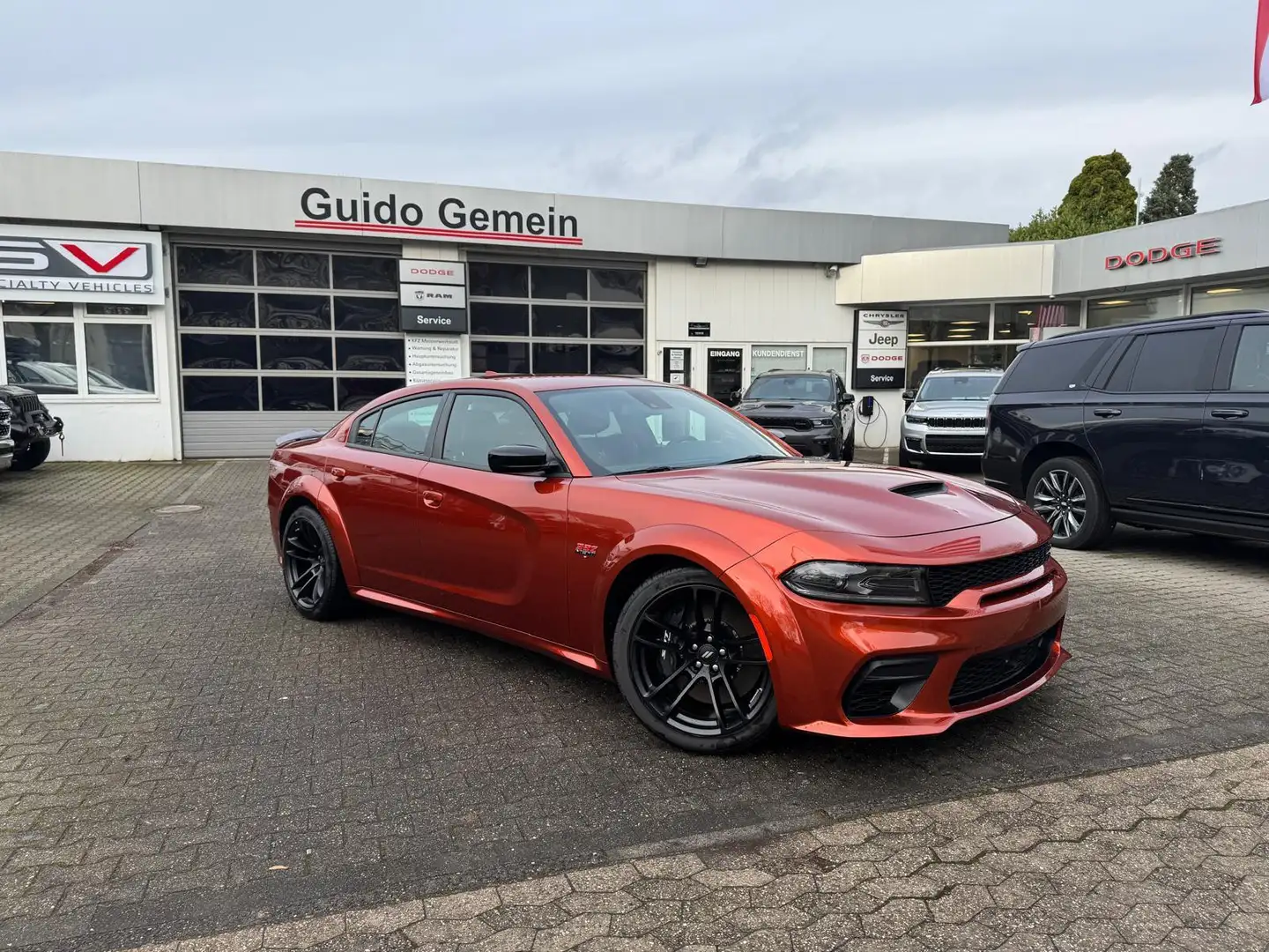 Dodge Charger R/T Scat Pack 6.4 V8 Widebody Last Call Portocaliu - 2