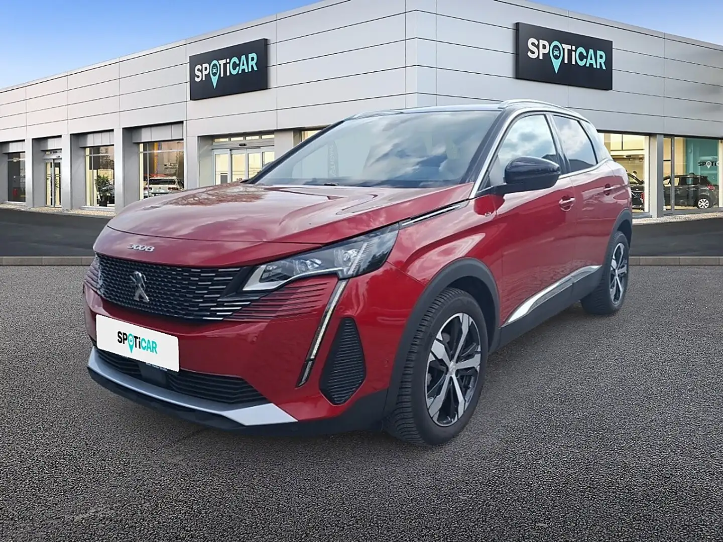 Peugeot 3008 GT PT 130 EAT8 Rot - 1