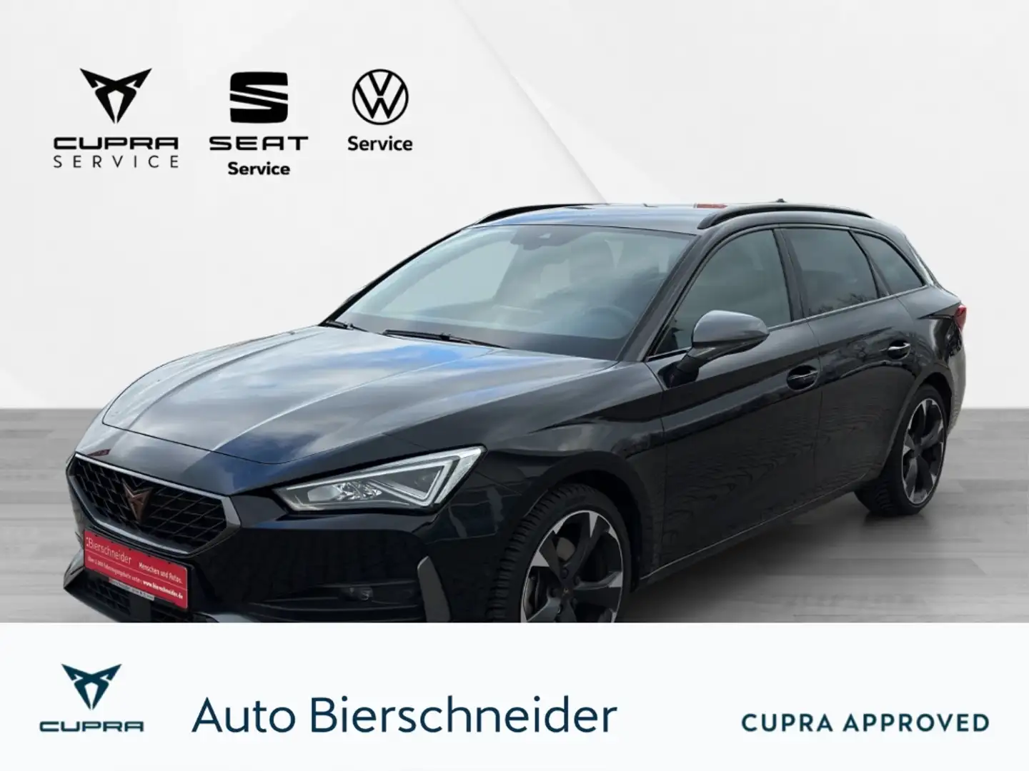CUPRA Leon Sp. 2.0 TDI DSG eHeck FaPa XL LED Navi WP Schwarz - 1