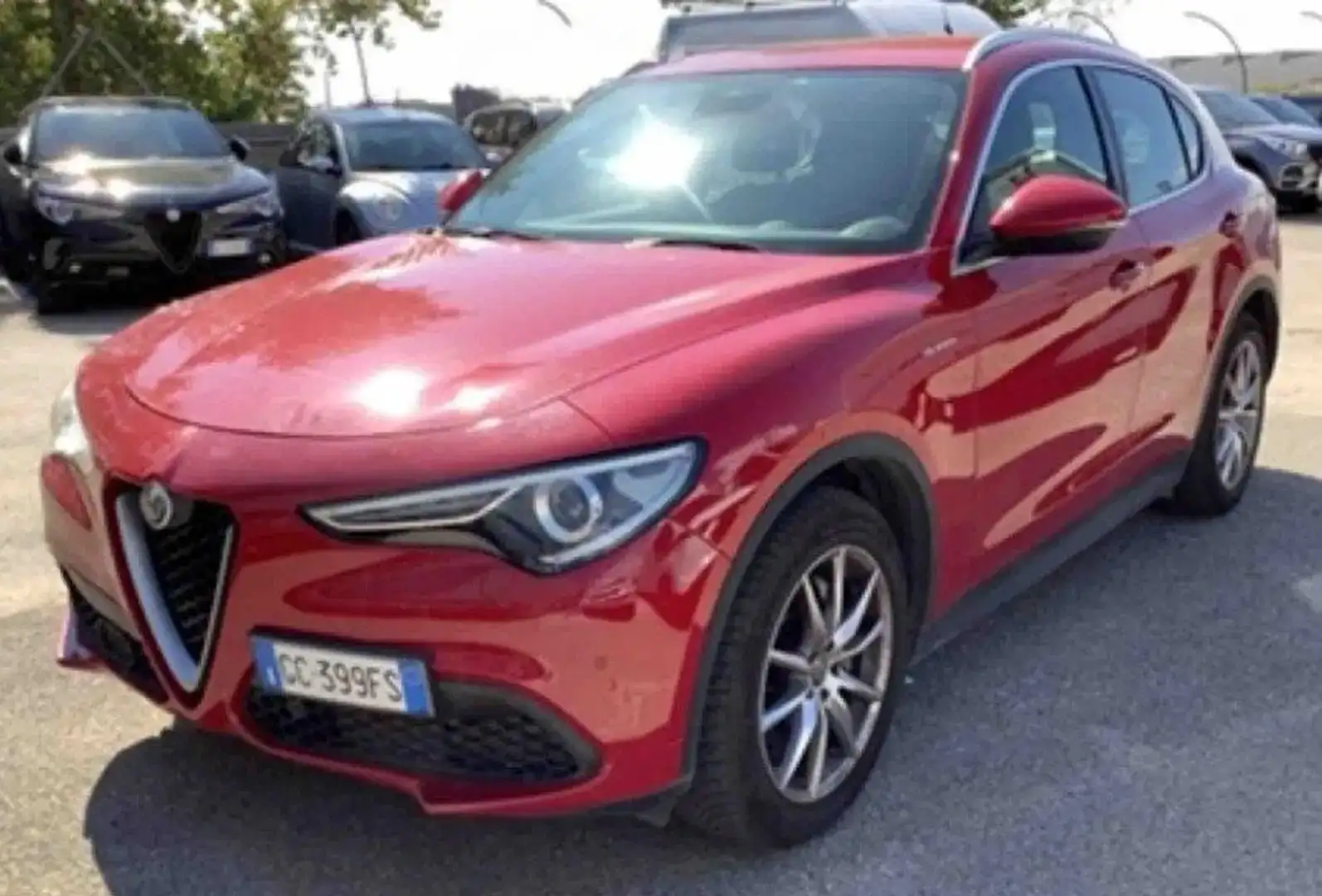 Alfa Romeo Stelvio Stelvio 2.2 t Executive Q4 190cv auto - GC399FS Rosso - 2