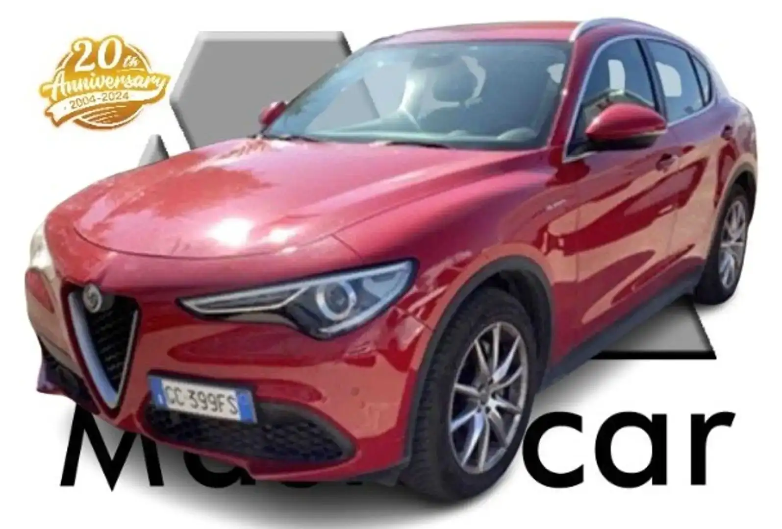 Alfa Romeo Stelvio Stelvio 2.2 t Executive Q4 190cv auto - GC399FS Rosso - 1