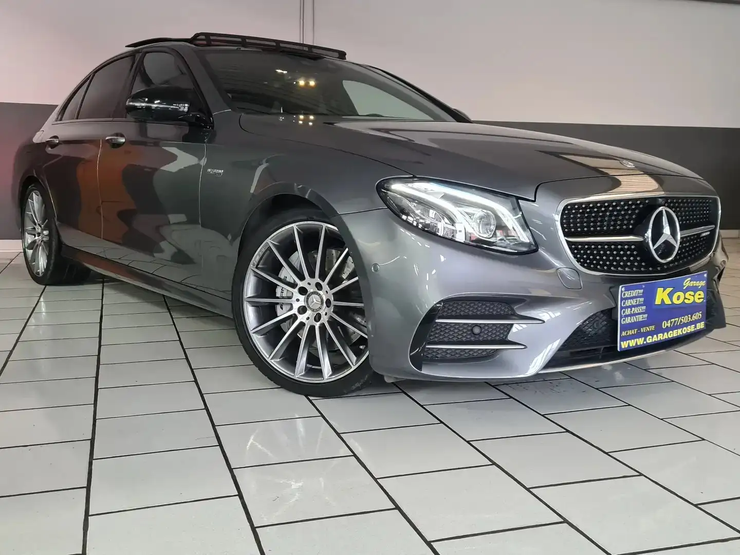 Mercedes-Benz E 43 AMG CLASSE E43 AMG 4-Matic// FULL OPTION//CAR-PASS Gris - 2