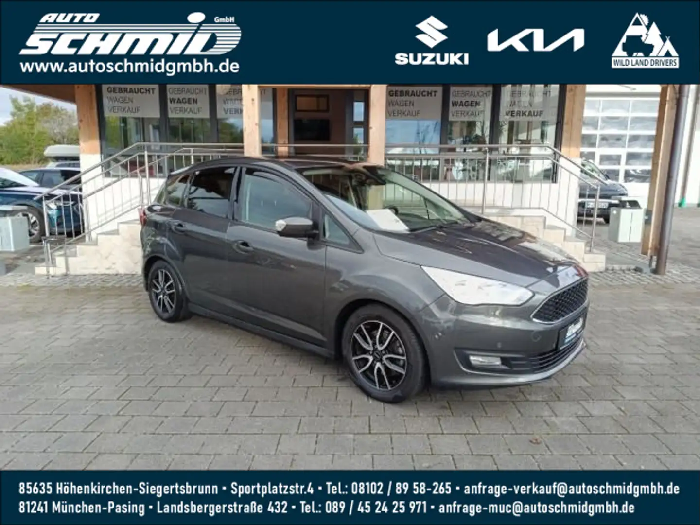 Ford C-Max 1.5 EcoBoost Cool&Connect Grijs - 1