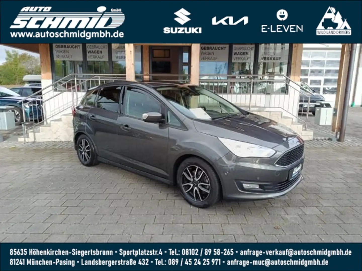Ford C-Max 1.5 EcoBoost Cool&Connect Grijs - 1