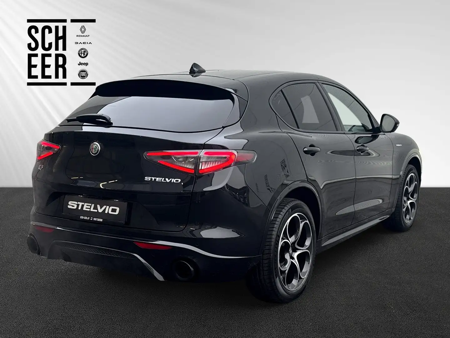 Alfa Romeo Stelvio Veloce 2.2 16V 210 AT8 Q4 Schwarz - 2