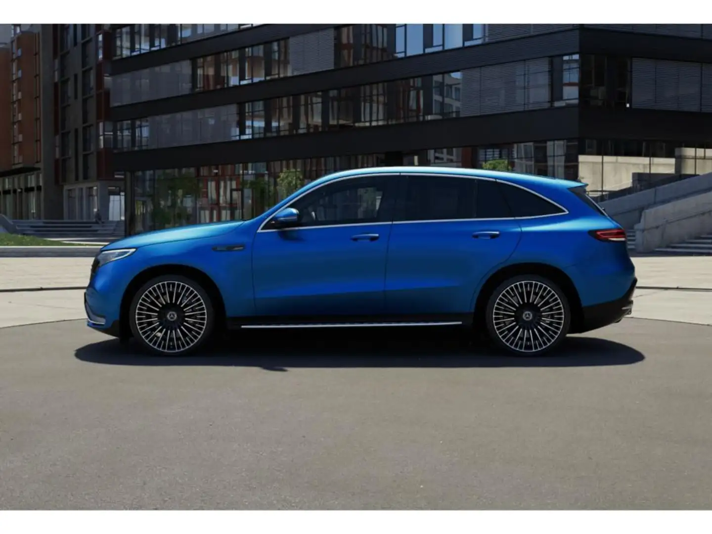 Mercedes-Benz EQC 400 4M AMG AHK+DISTRONIC+MEMORY+KEYLESS+21" Blau - 2