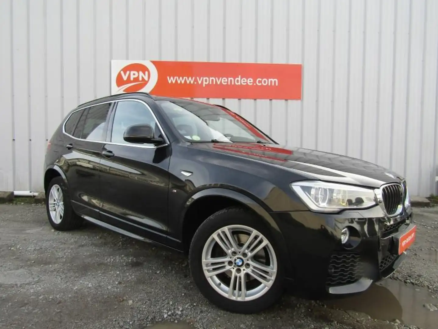 BMW X3 xDrive20dA 190ch M Sport Noir - 1