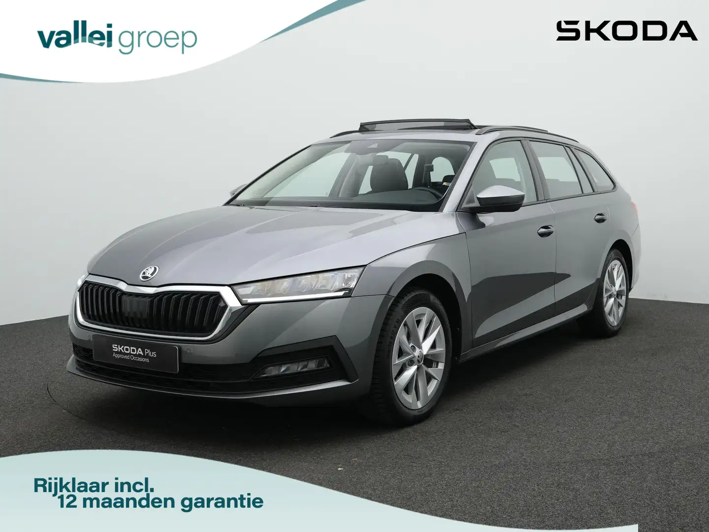 Skoda Octavia Combi 1.0 e-TSI 110 pk DSG Business Edition | Pano Gris - 1