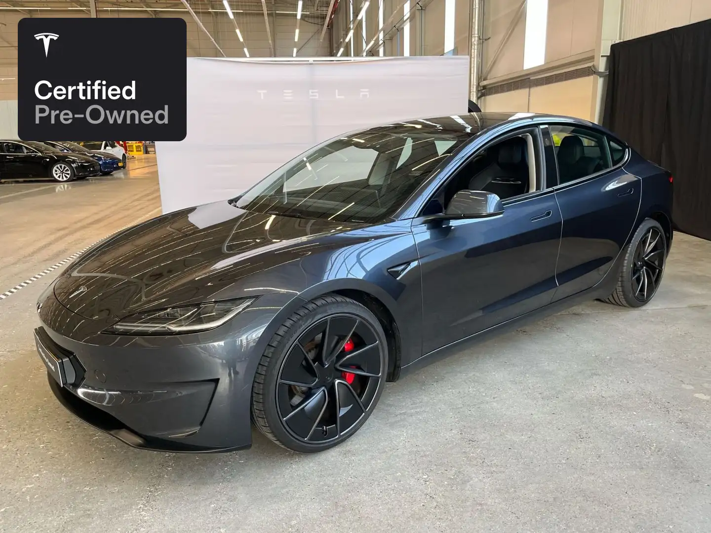 Tesla Model 3 Performance “Certified Pre-Owned” Grau - 1