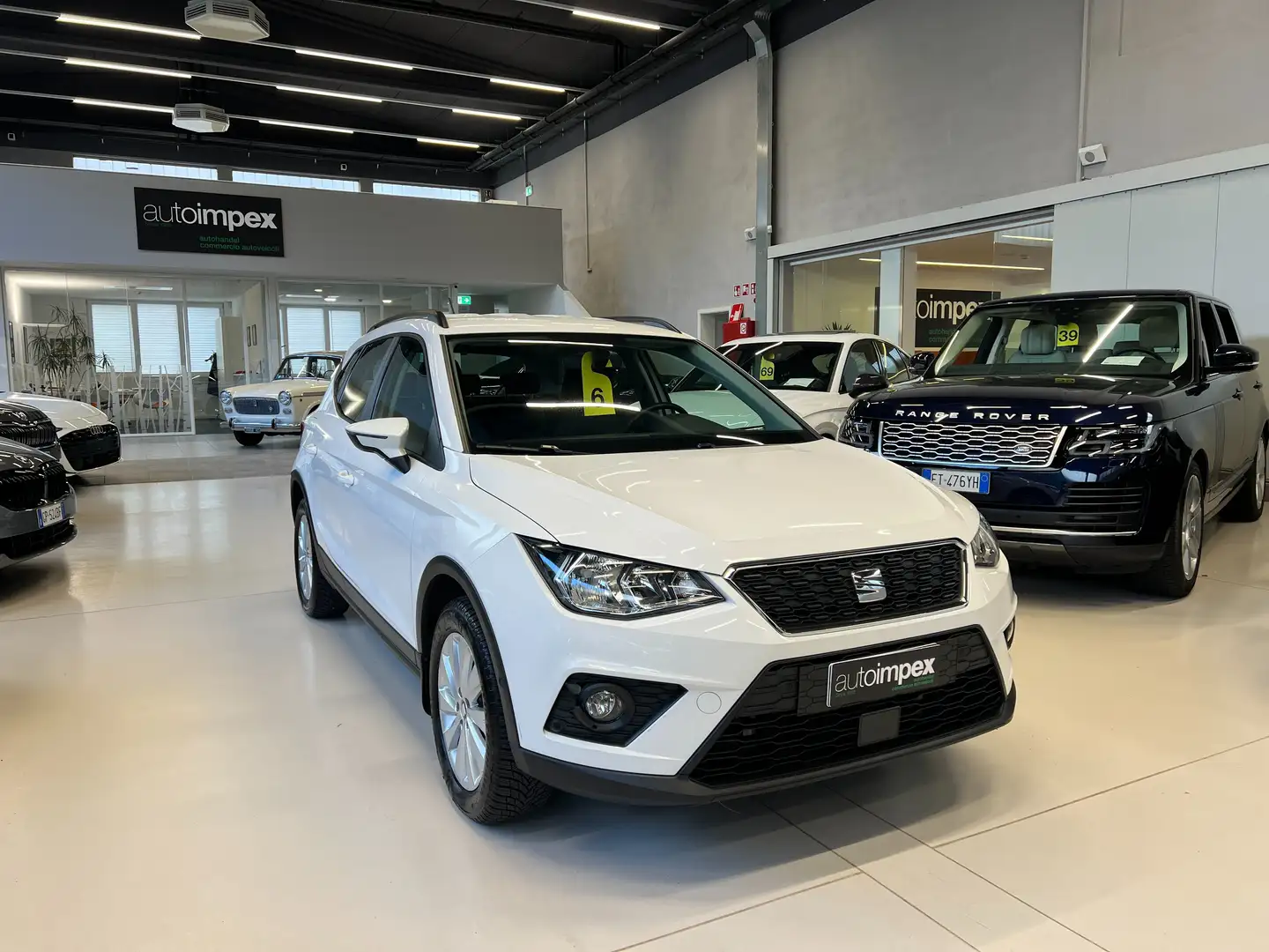 SEAT Arona Arona 1.6 tdi 95cv SED RISC/SENSORI Bianco - 1