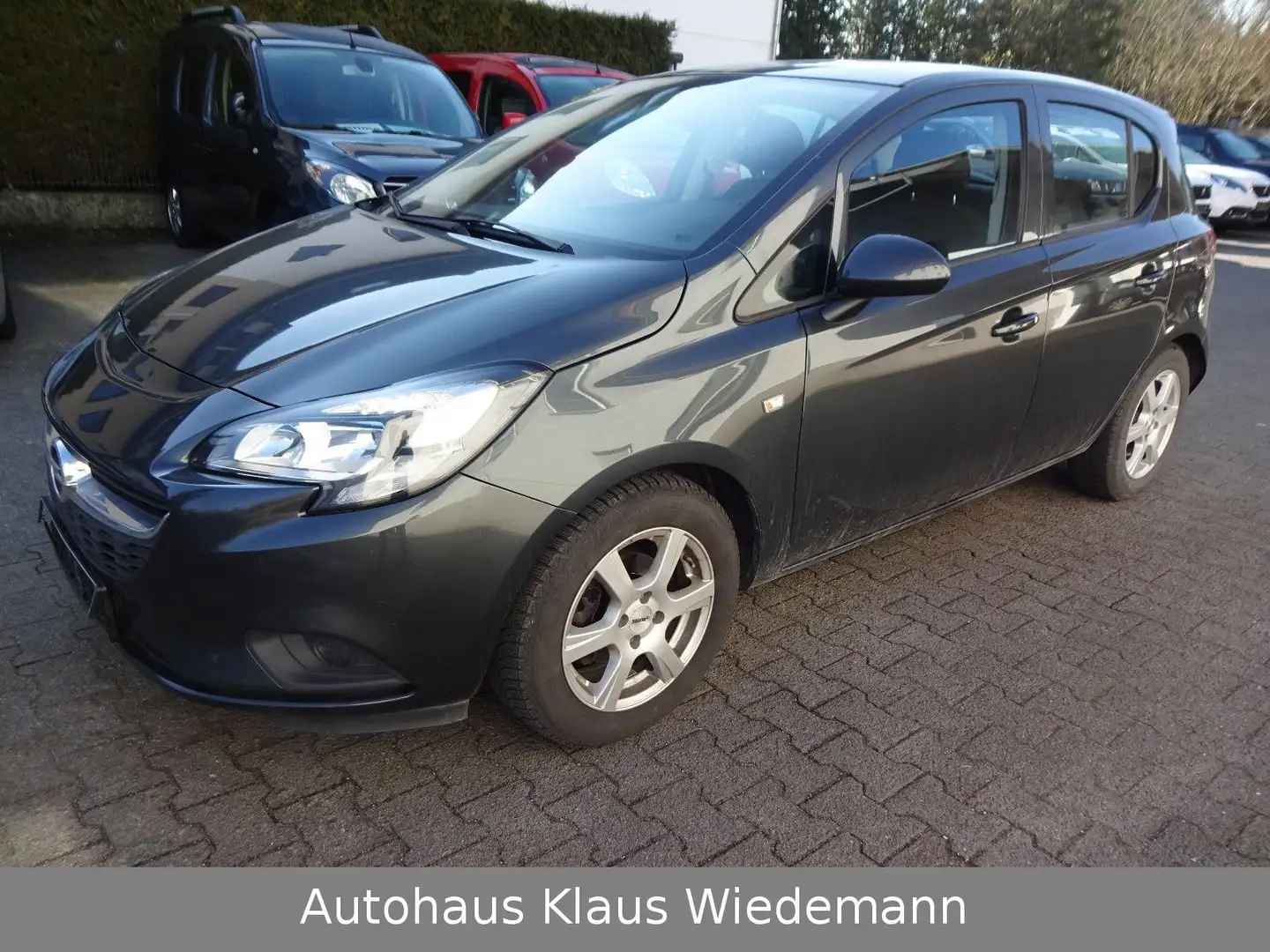 Opel Corsa E 1.4 Edition - 2.Hd./orig. erst 35 TKM Gris - 1