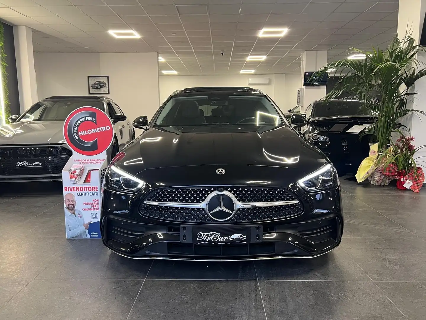 Mercedes-Benz C 220 Classe C-S206 SW 2021 SW d mhev Premium Plus auto Nero - 2