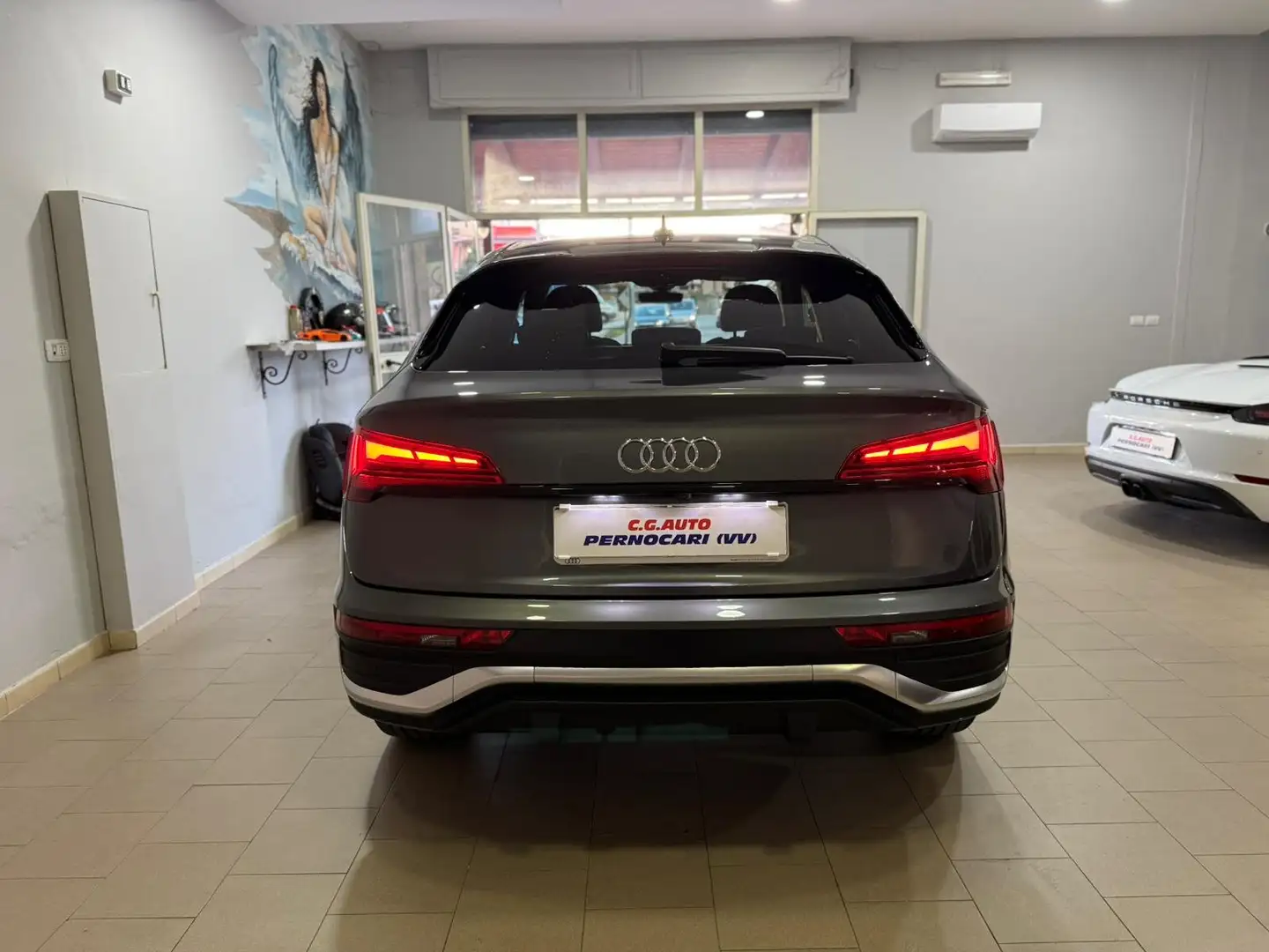 Audi Q5 Q5 Sportback 40 tdi mhev S line quattro s-tronic Grigio - 2