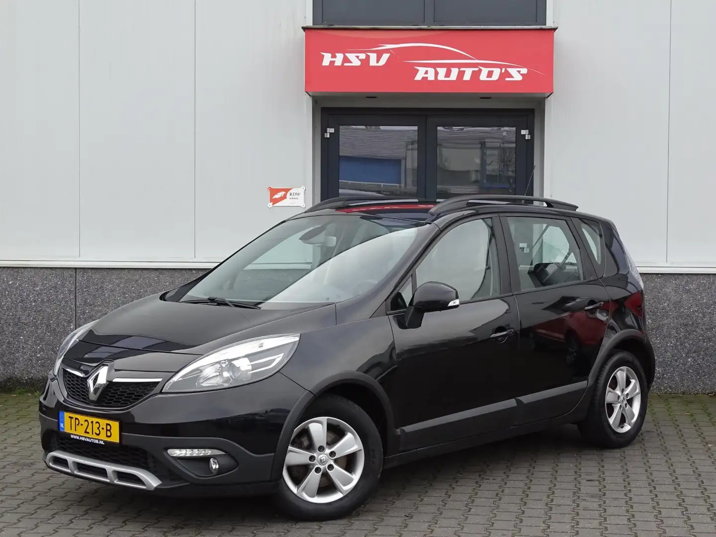 Renault Scenic Xmod 1.2 TCe Expression airco cruise navigatie 201 Zwart - 1