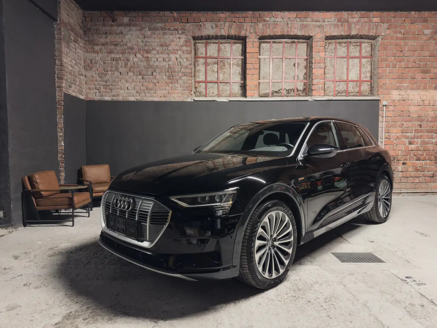 Audi e-tron 55 QUATTRO ADVANCED/ PANORAMA/ LEDER Schwarz - 1