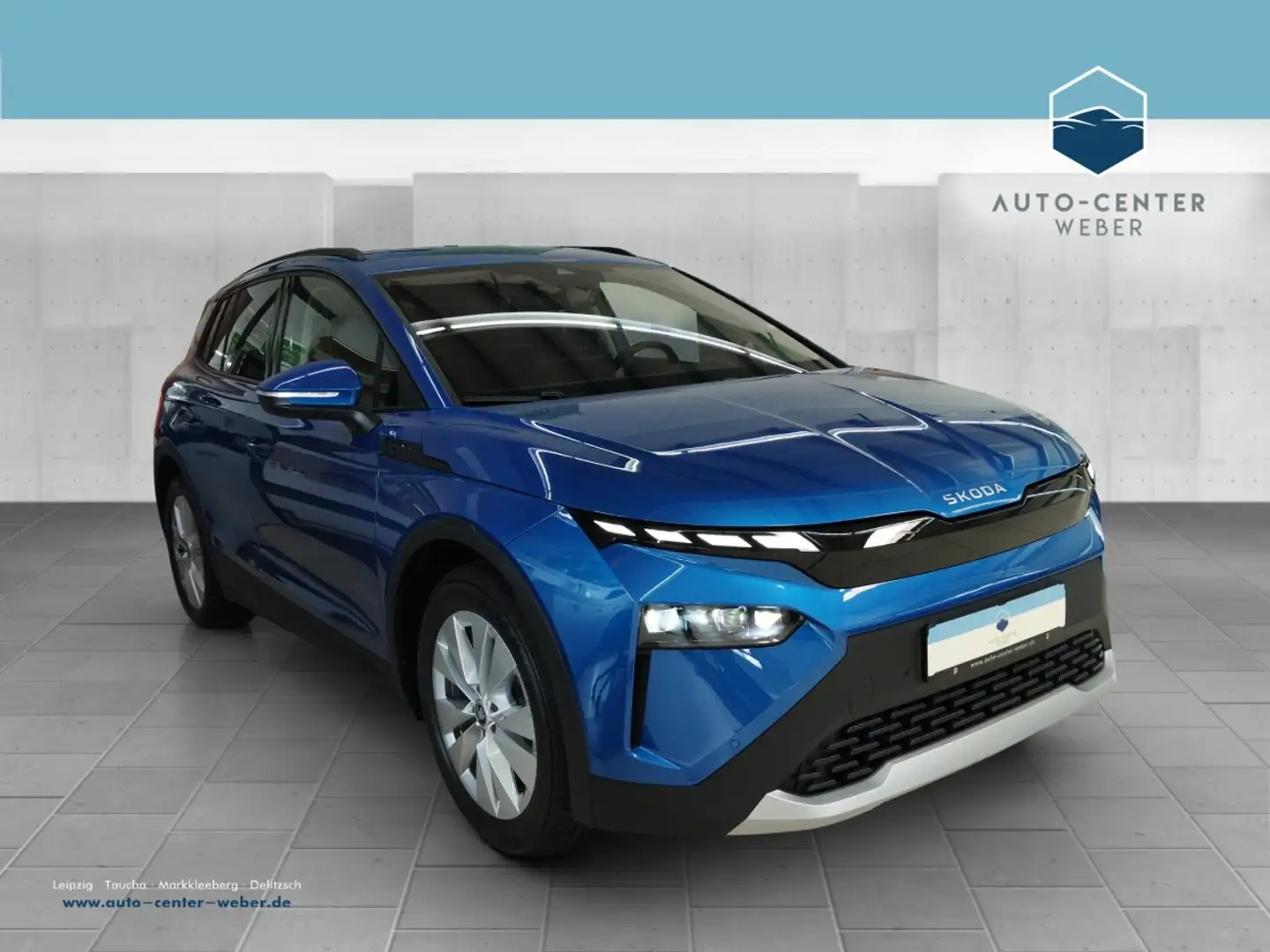 Skoda Elroq 60 Automatik *Matrix*PDC*SH*Front Assist Blauw - 1
