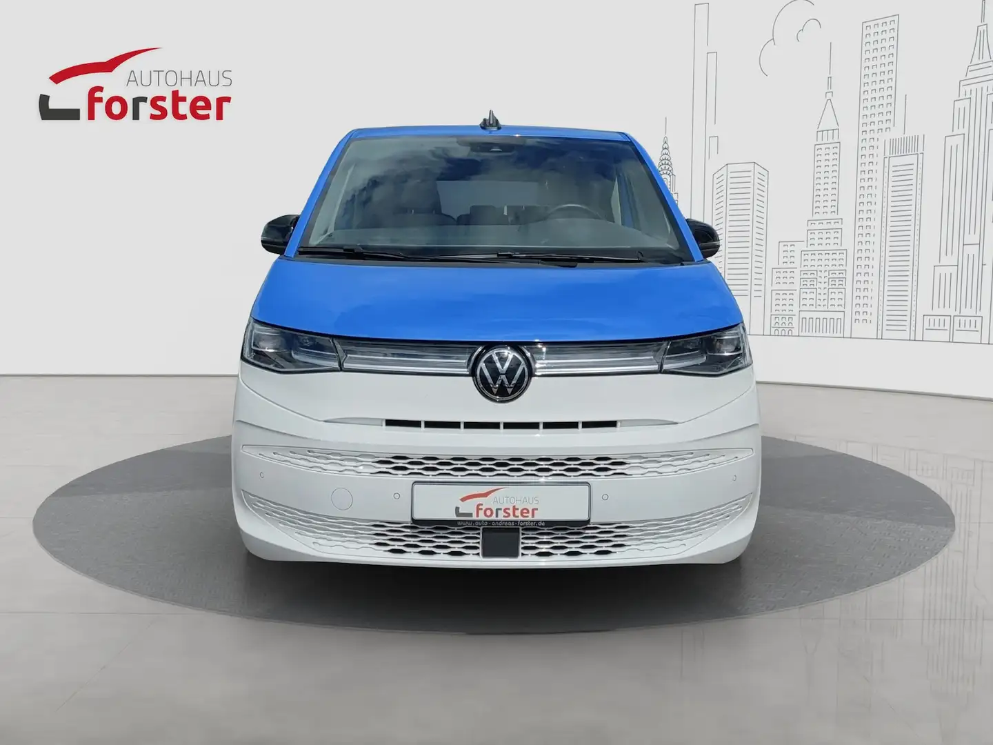 Volkswagen T7 Multivan Style Standheizung Panodach ACC AHK Blu/Azzurro - 2