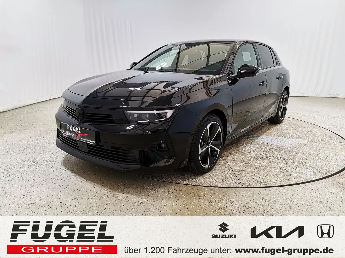 Opel Astra 1.2 DI Turbo GS Line MHEV 360°|NAVI|LED|PDC Negro - 1