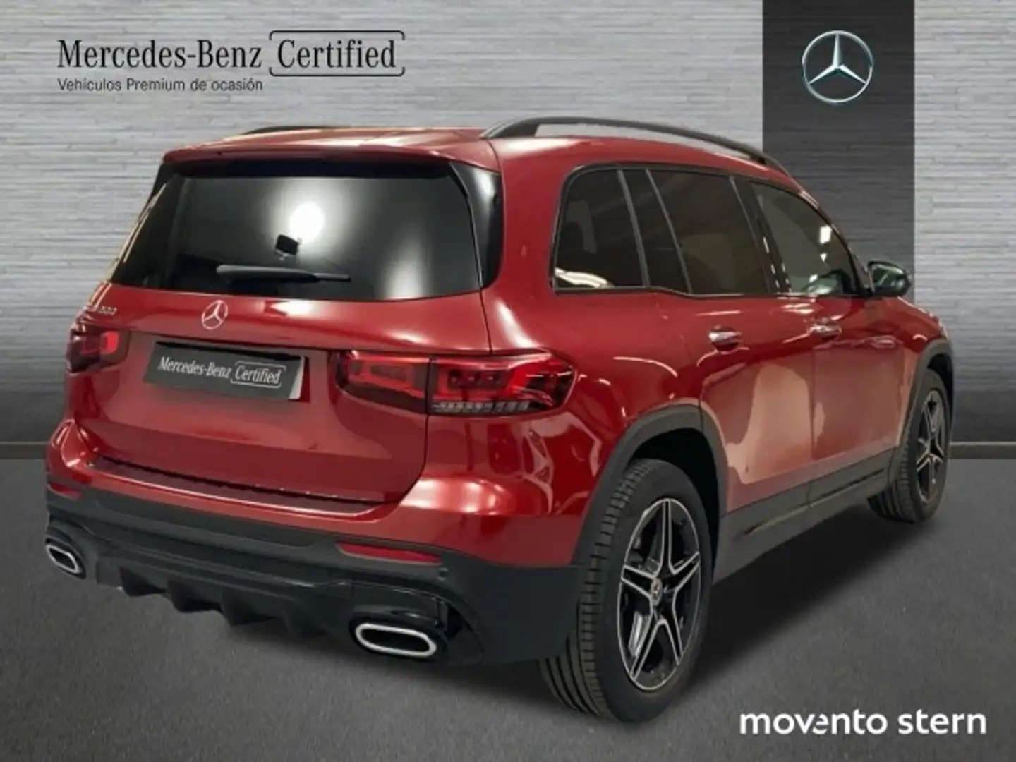 Mercedes-Benz GLB 200 7G-DCT Piros - 2