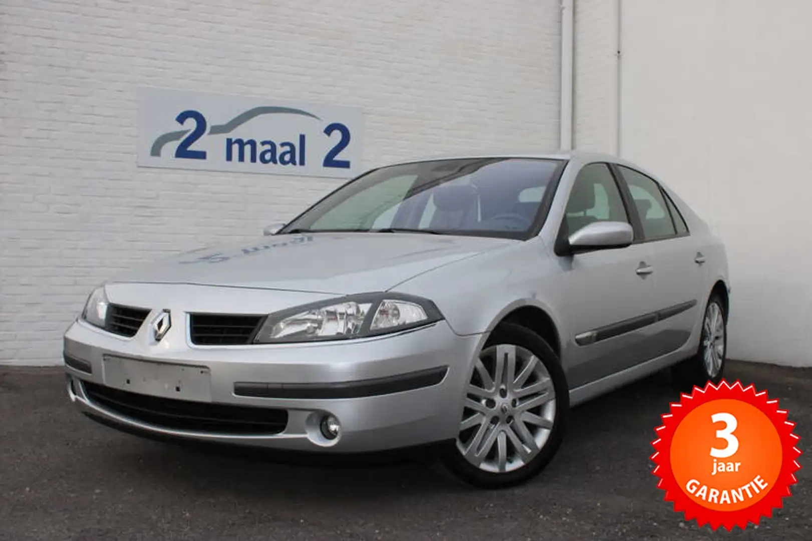 Renault Laguna 1.9 dCi Airco//Cruise incl 3 JAAR garantie! Plateado - 1