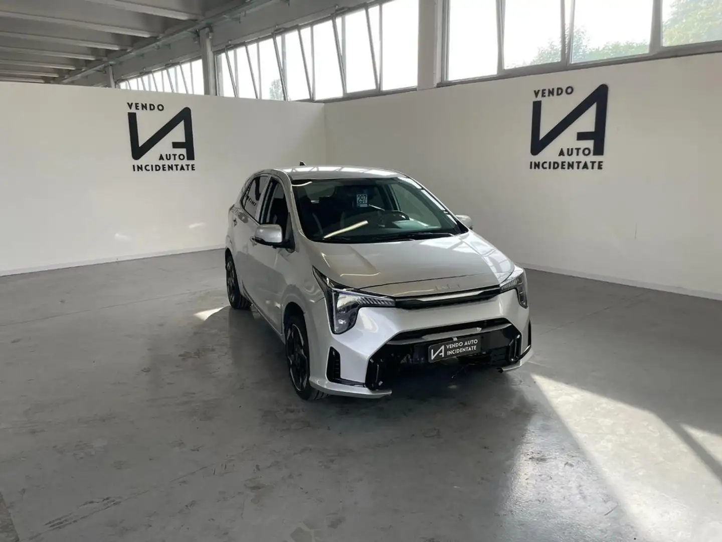 Kia Picanto 1.2 12V 5 PORTE AMT STYLE Grigio - 1