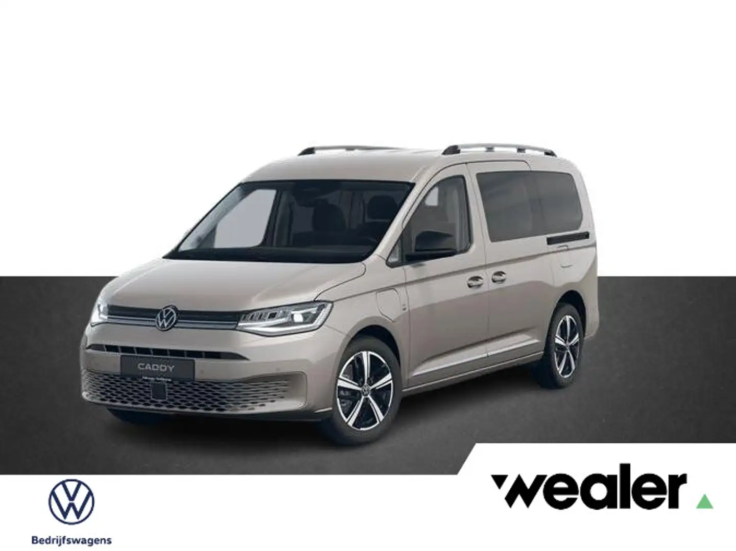 Volkswagen Caddy Bedrijfswagens Kombi Maxi Style 1.5 eHybrid EU6 85 Beige - 1