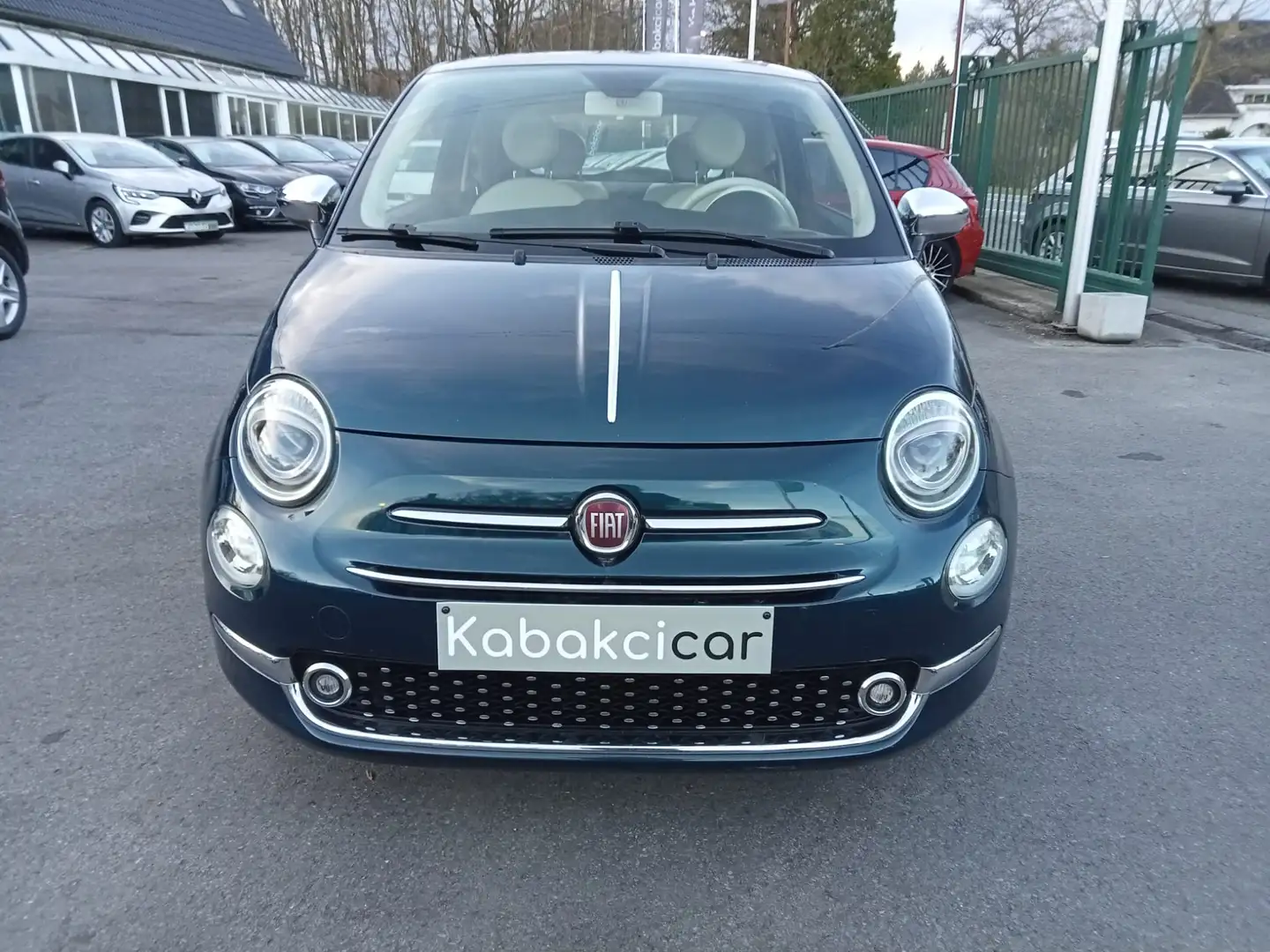 Fiat 500 1.2 69 ch/TOIT PANO/CAPT.AR/GPS/GARANTIE 12 MOIS Groen - 2