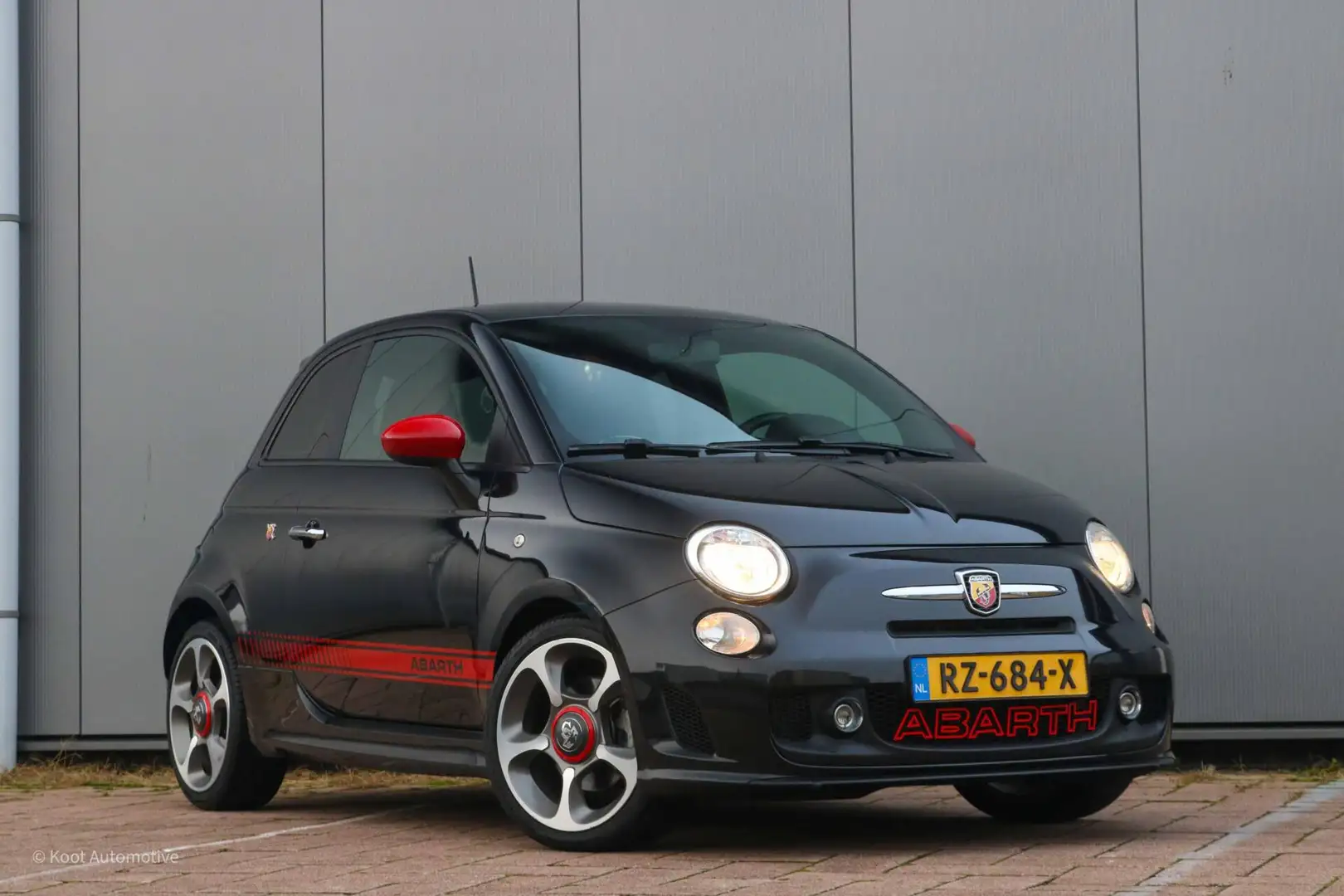 Fiat 500 Abarth 1.4 T-Jet Custom Negru - 2