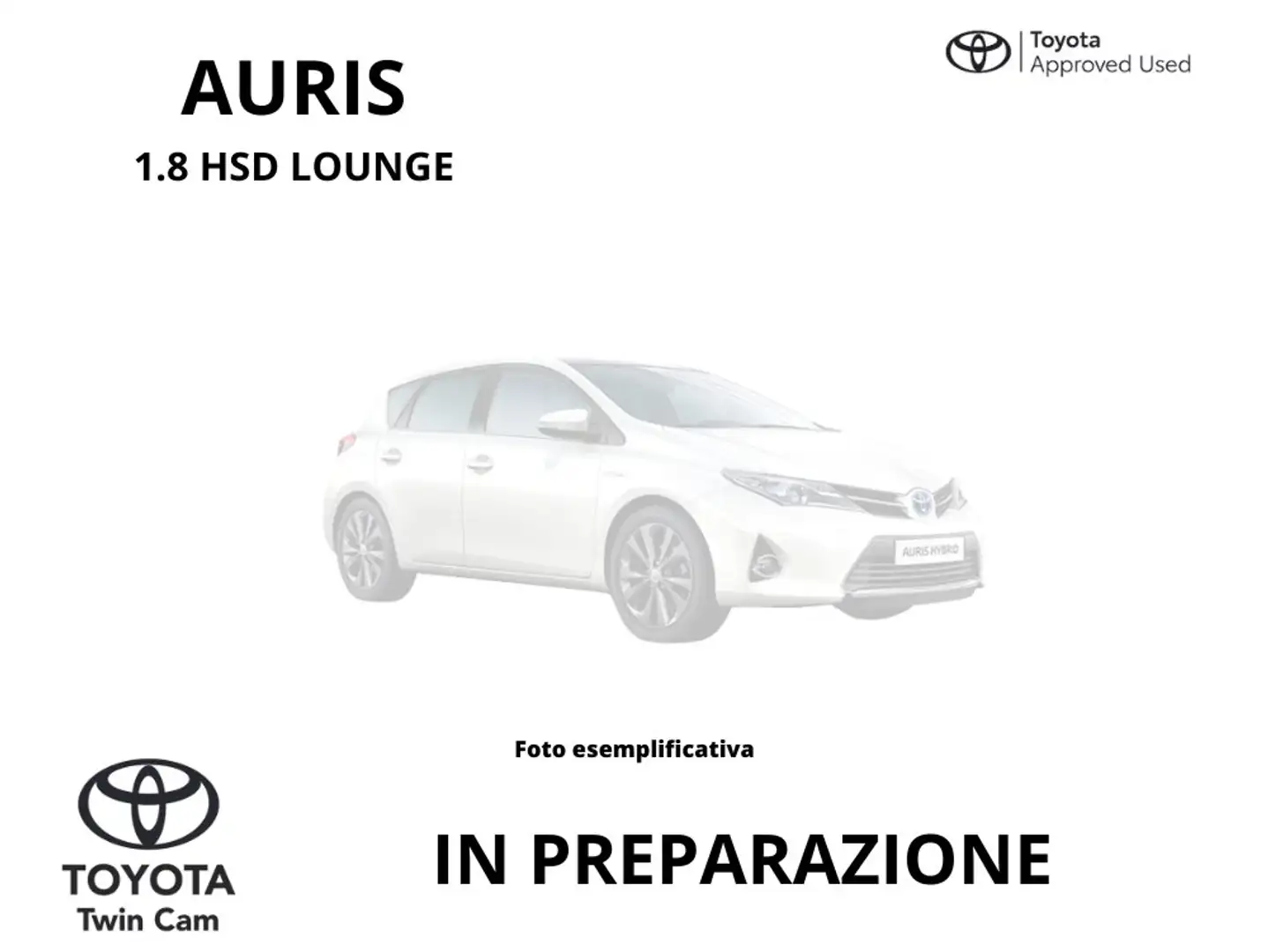 Toyota Auris Auris 1.8h Active cvt Grigio - 1