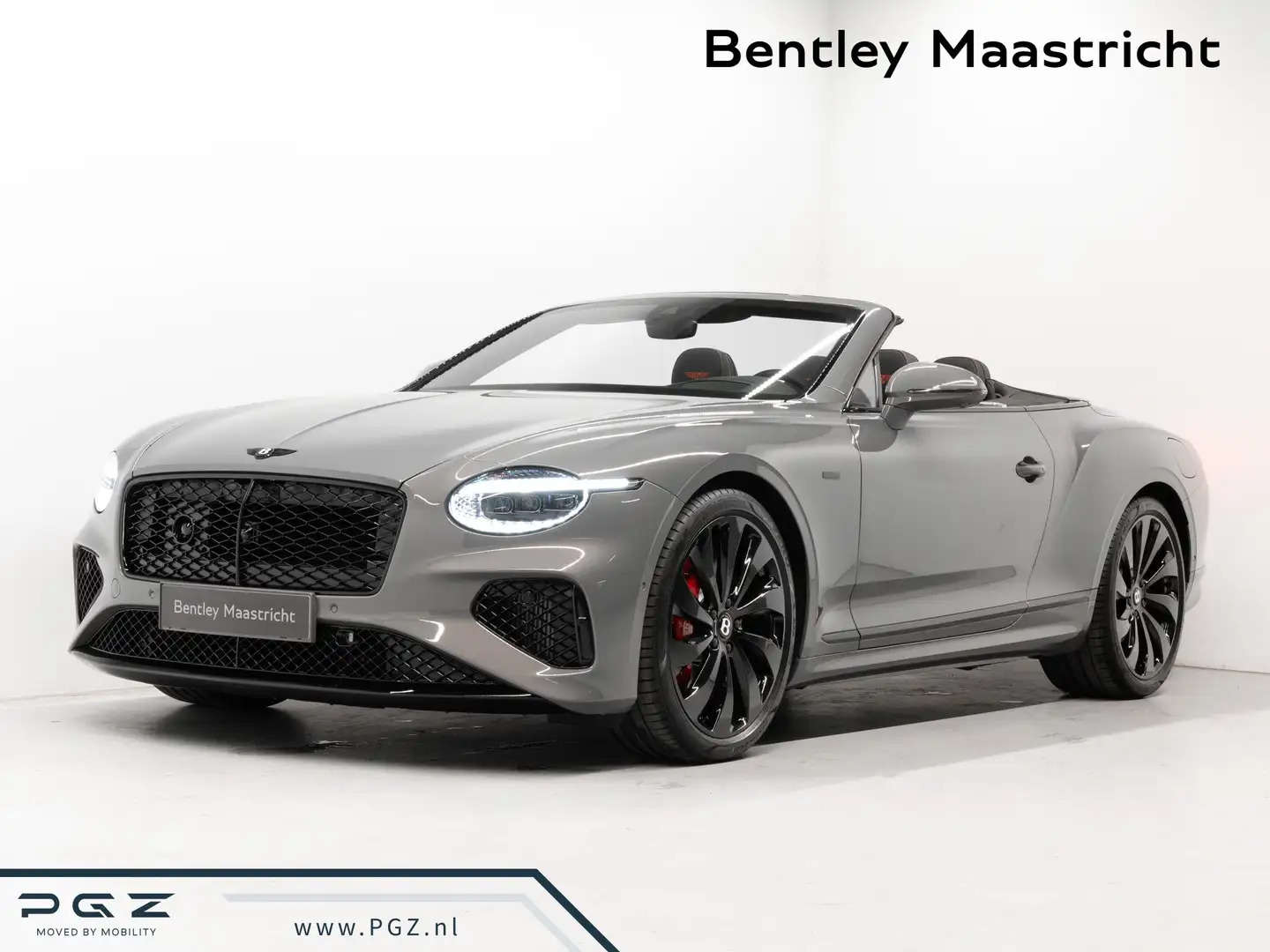 Bentley Continental GTC 4.0 V8 Hybrid TOURING SPEC | B&O | DARK CHROME Gris - 1