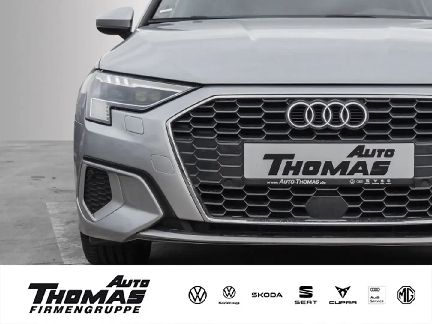 Audi A3 advanced 30TDI Stronic MATRIX+PANO Silber - 1