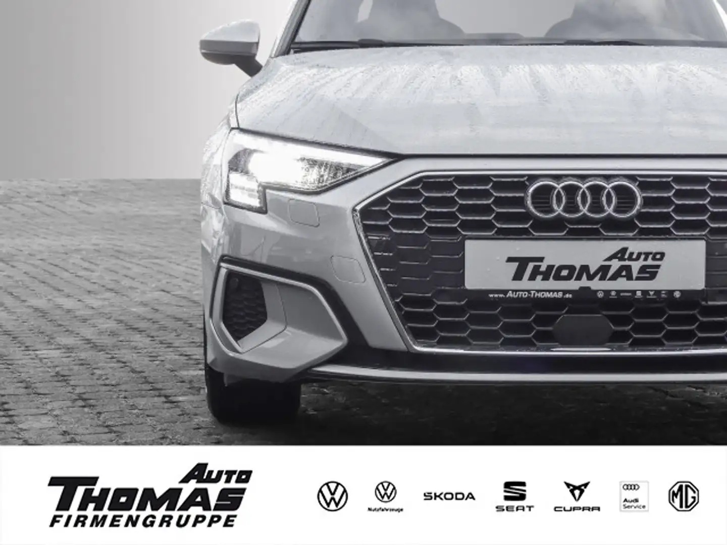 Audi A3 advanced 30TDI Stronic MATRIX+PANO Silber - 1