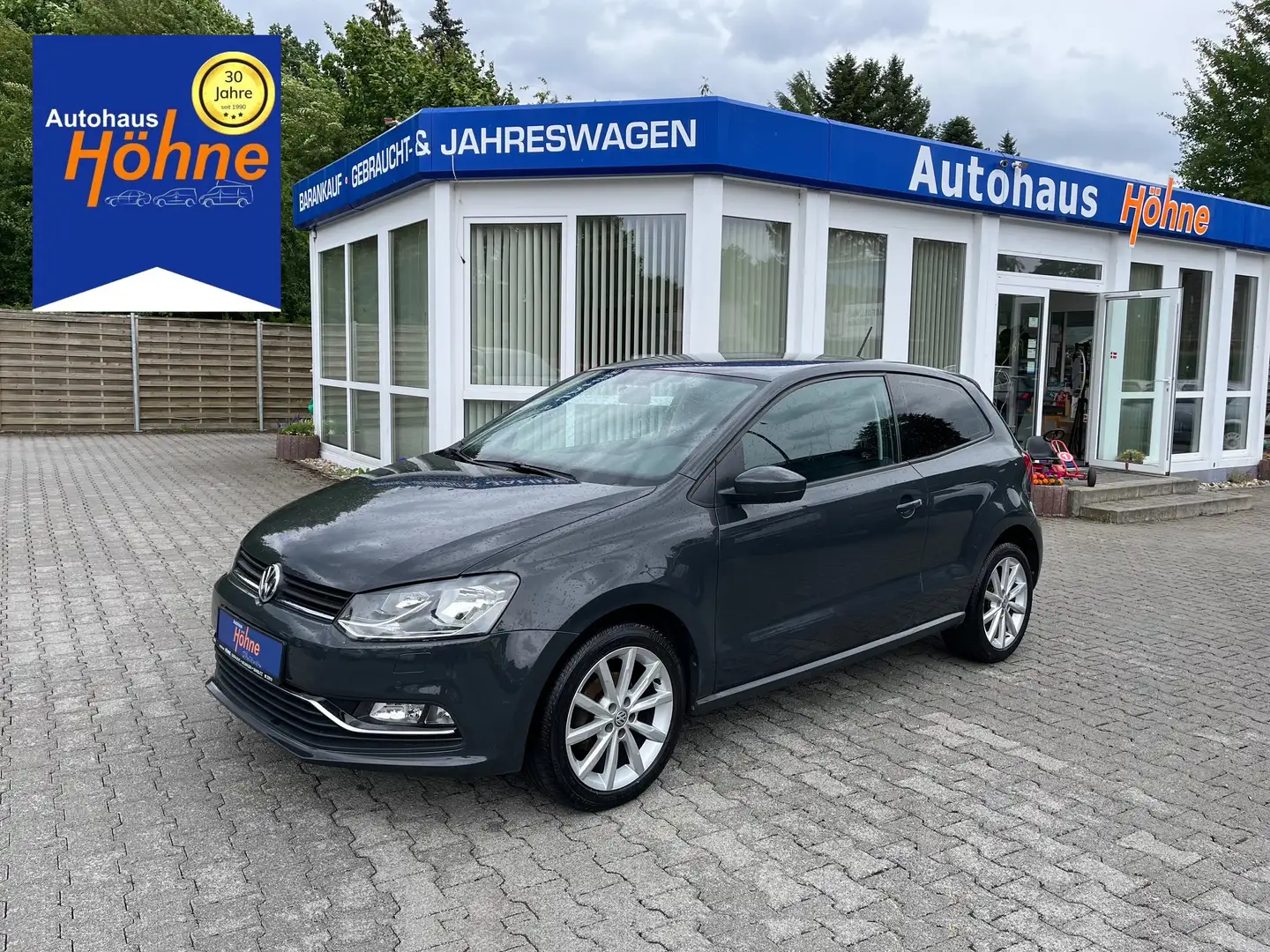 Volkswagen Polo 1.2 TSI Highline-Sitzhz.-Klima-PDC Gris - 1