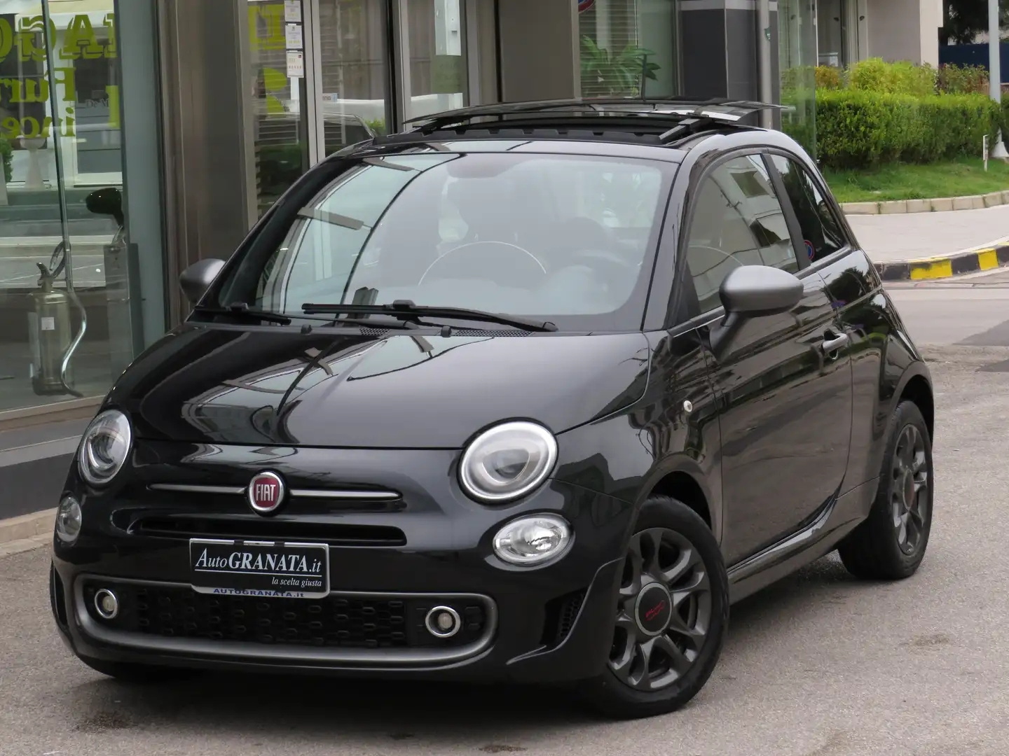 Fiat 500 Sport 1.0 Mild-Hybrid 70CV Tetto Aprib. Nero - 1