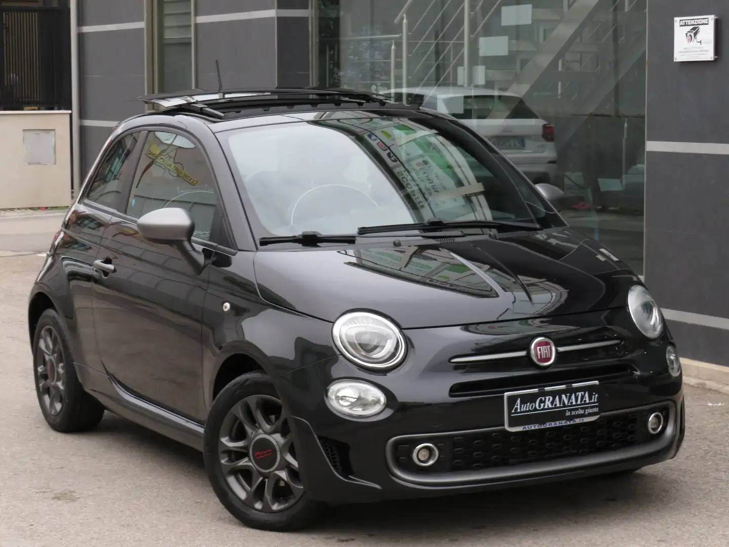 Fiat 500 Sport 1.0 Mild-Hybrid 70CV Tetto Aprib. Nero - 2