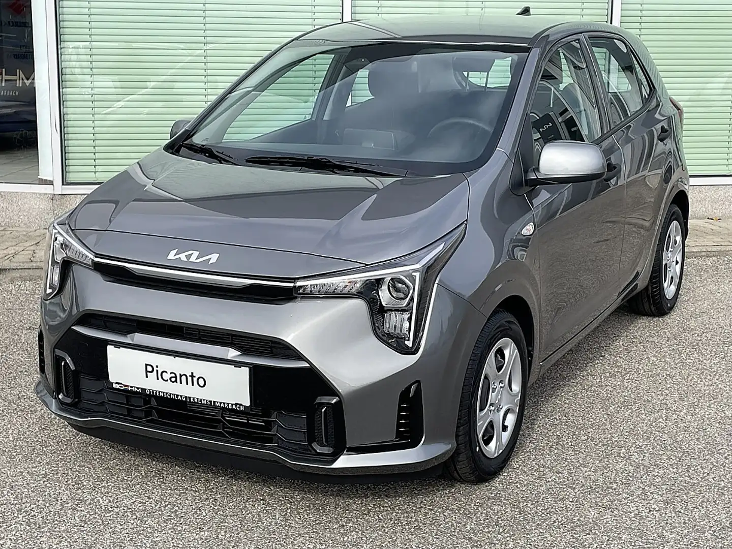 Kia Picanto 1,0 GDI Titan 5 Stz. Grau - 1