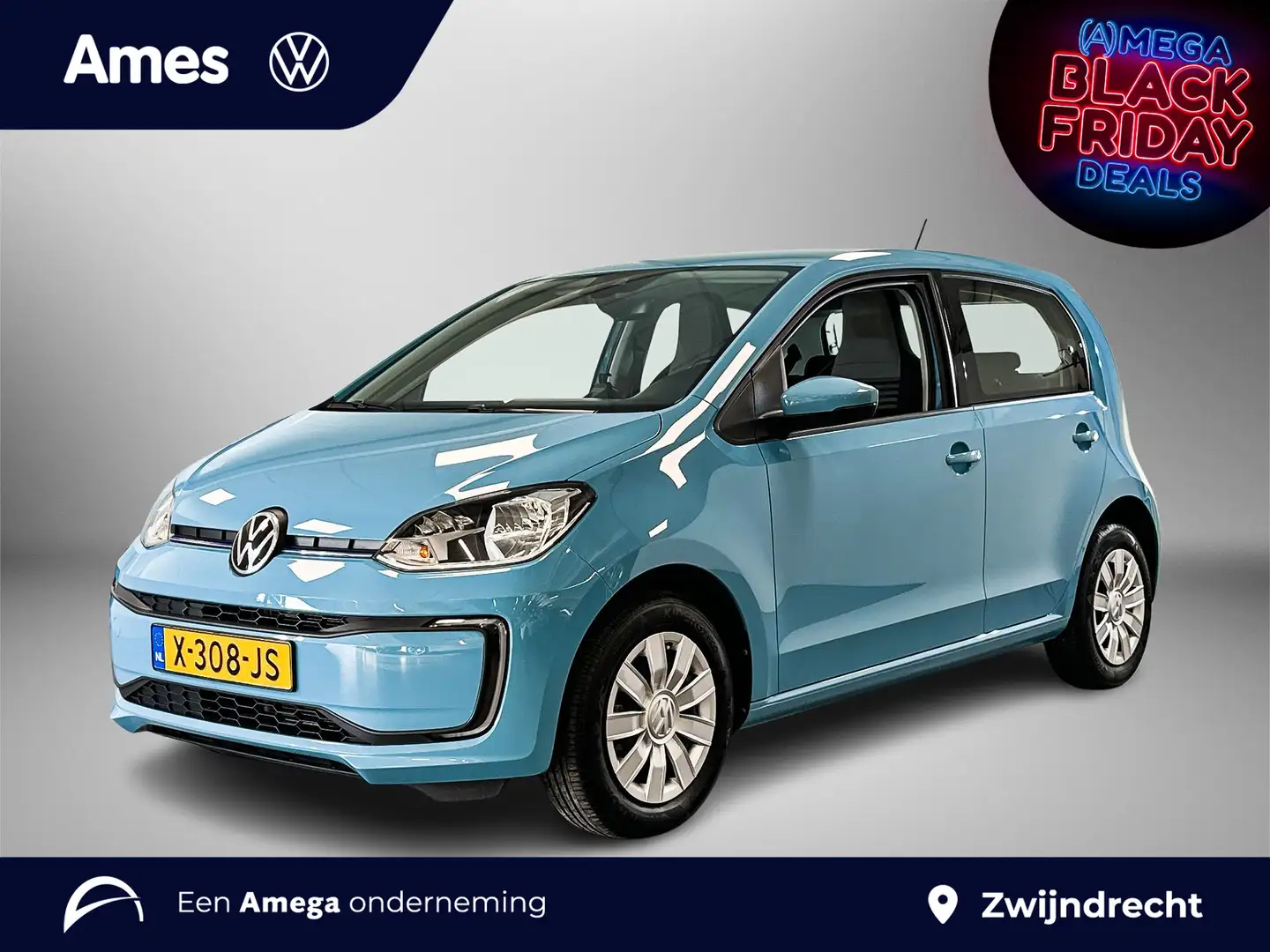 Volkswagen e-up! Move 83pk Parkeersensoren achter | Achteruitrijcam Bleu - 1