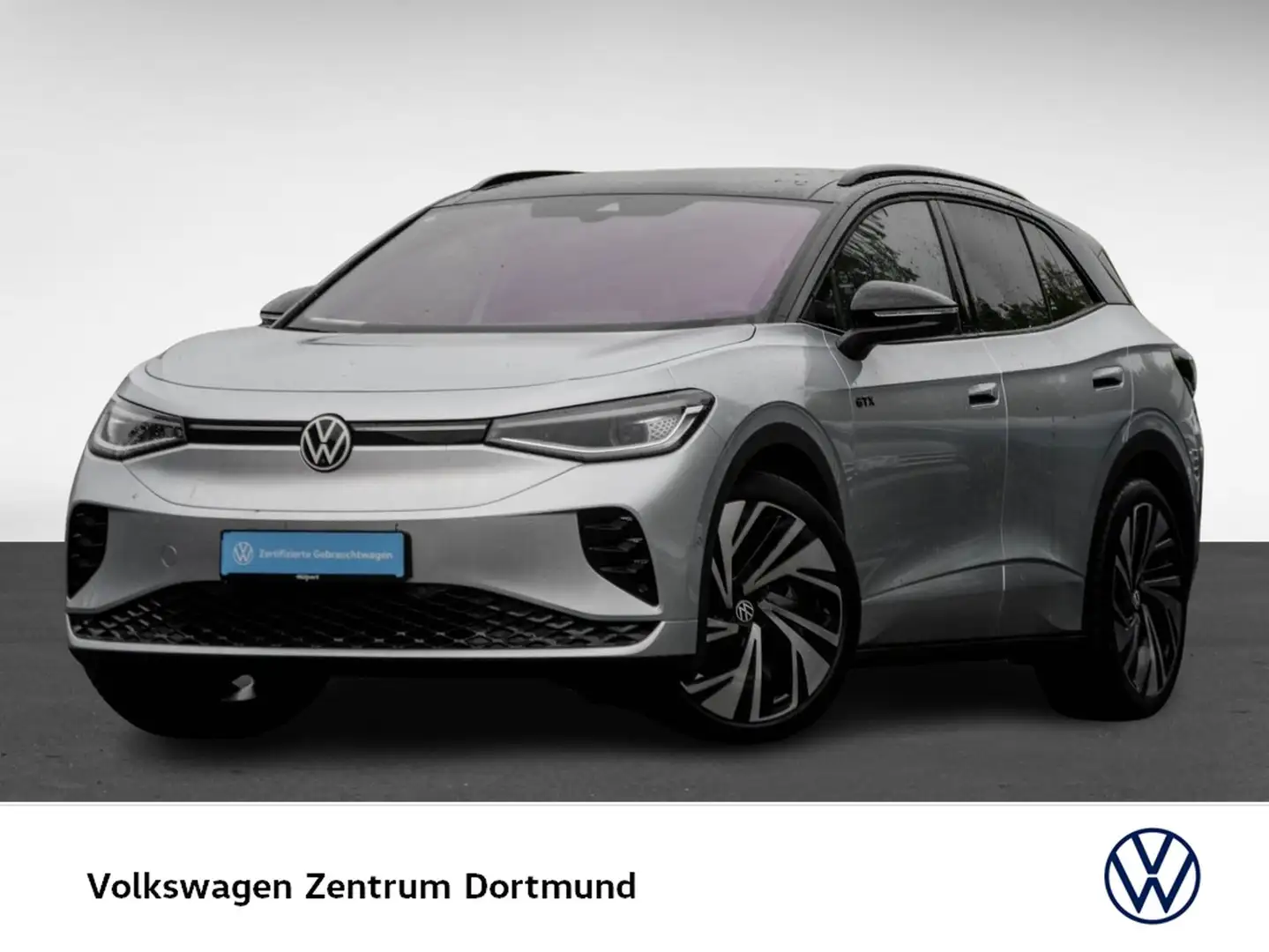 Volkswagen ID.4 GTX 4X4 WÄRMEPUMPE PANO AHK 360CAM ACC LM21 Zilver - 2