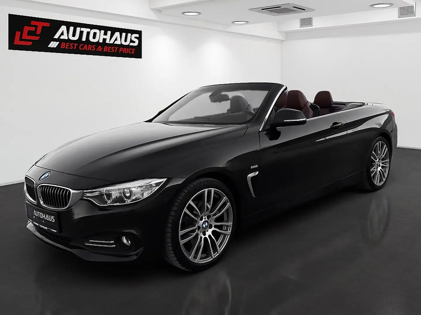 BMW 420 d Cabrio Aut. |LUXURY LINE|TOP AUSSTATTUNG| Schwarz - 1