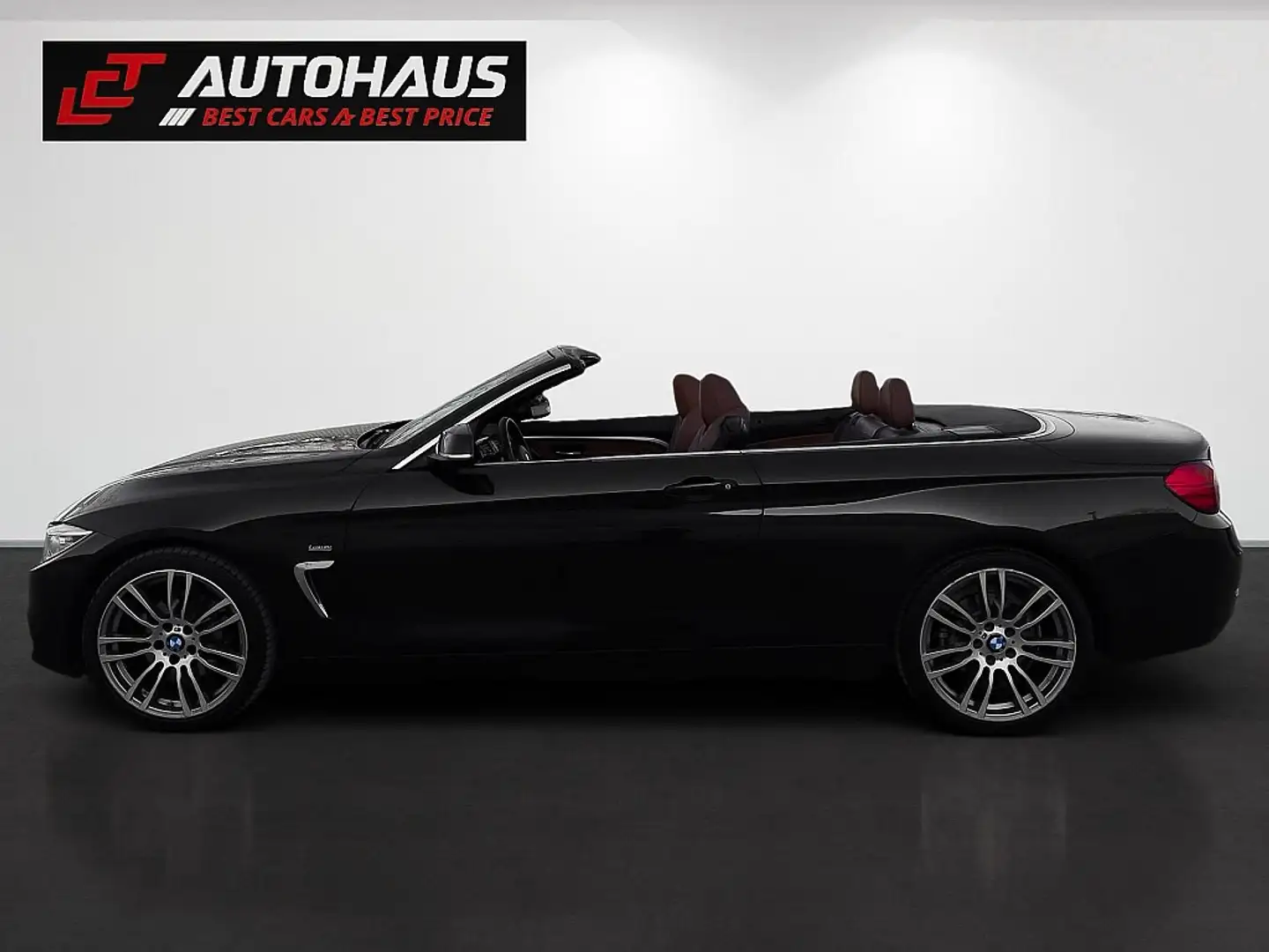 BMW 420 d Cabrio Aut. |LUXURY LINE|TOP AUSSTATTUNG| Schwarz - 2