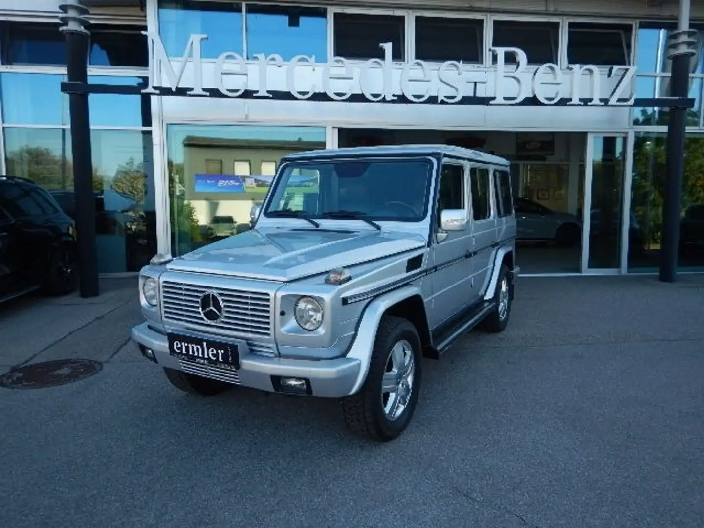 Mercedes-Benz G 400 CDI ST. LG Diesel 3996ccm V8 Silber Leder Zilver - 2