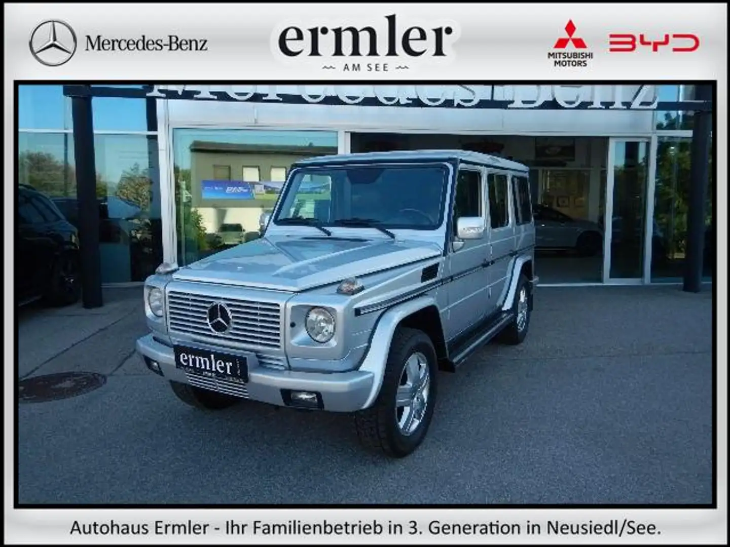 Mercedes-Benz G 400 CDI ST. LG Diesel 3996ccm V8 Silber Leder Argent - 1