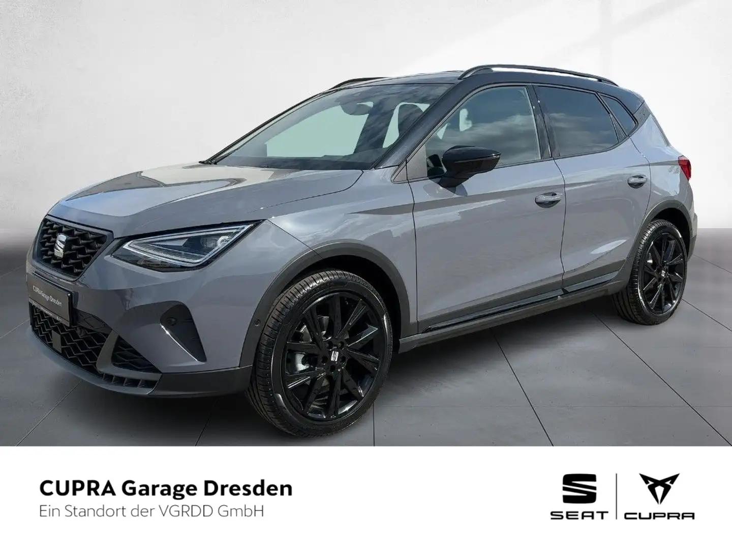 SEAT Arona FR Black Edition 1.0 TSI 85 kW (116 PS) 7- Gris - 1