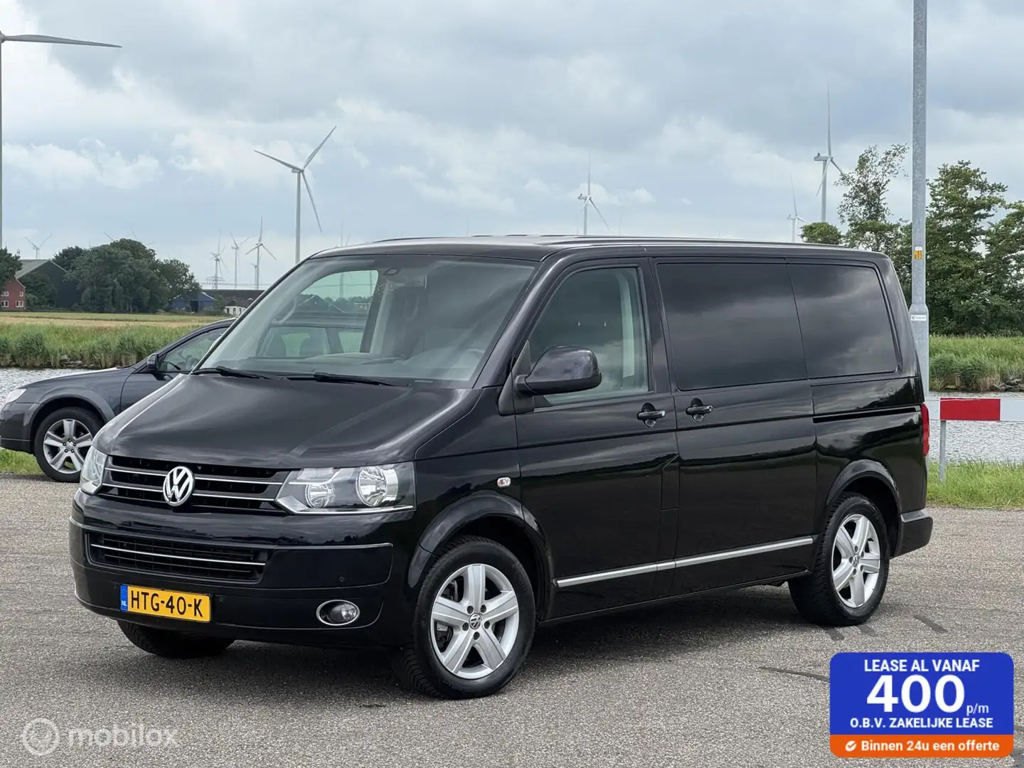 Volkswagen T5 Transporter Multivan 2.0 TDI L1H1 Comfortline Zwart - 1