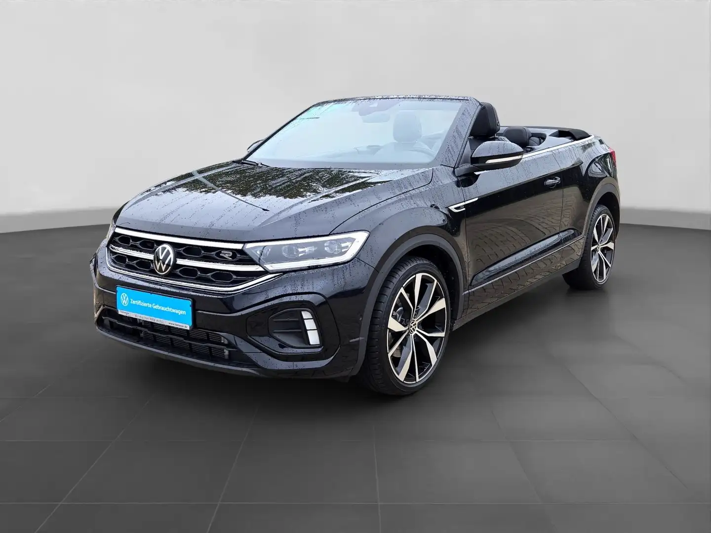 Volkswagen T-Roc Cabrio 1.5 TSI DSG R-LINE LM19 AHK ST.HEIZ Noir - 2