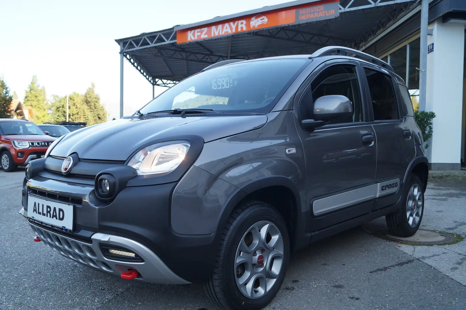Fiat Panda 0,9 Cross 4x4 Gris - 1