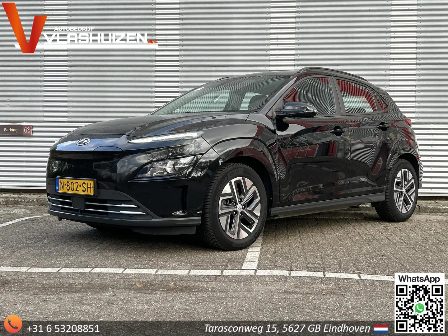 Hyundai KONA EV Comfort 64 kWh | € 13.950,- NETTO! | Climate | Noir - 1