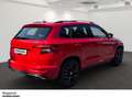 Skoda Karoq 2.0 TSI Sportline 4M DSG AHK PANO DCC NAVI KAM LED Rood - thumbnail 3