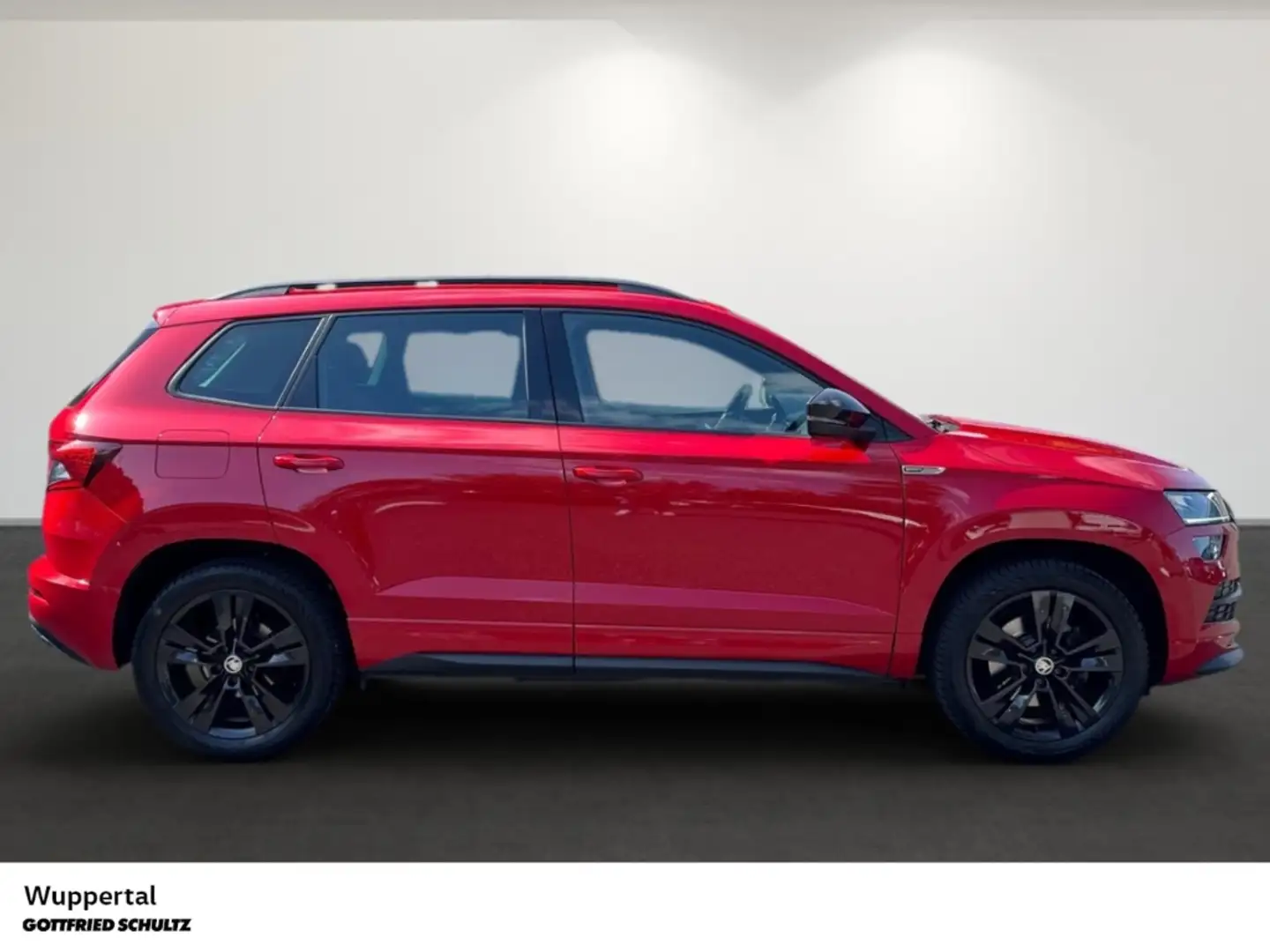 Skoda Karoq 2.0 TSI Sportline 4M DSG AHK PANO DCC NAVI KAM LED Rouge - 2