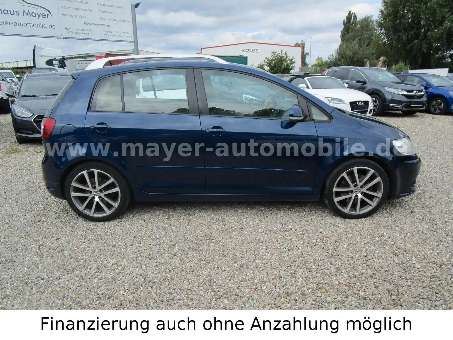 Volkswagen Golf Plus V Sportline *Bi-Xenon*Navi*Leder*GSD* Blauw - 2